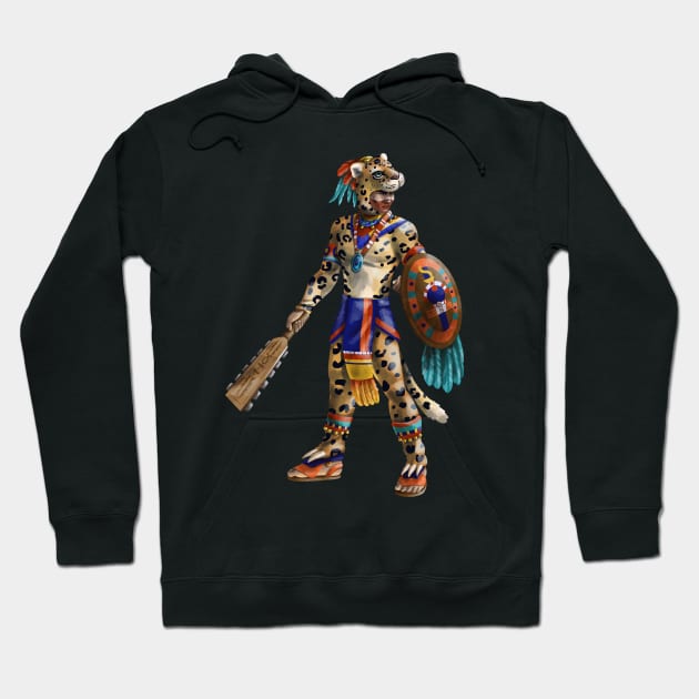 Jaguar Warrior Hoodie by Perezart99